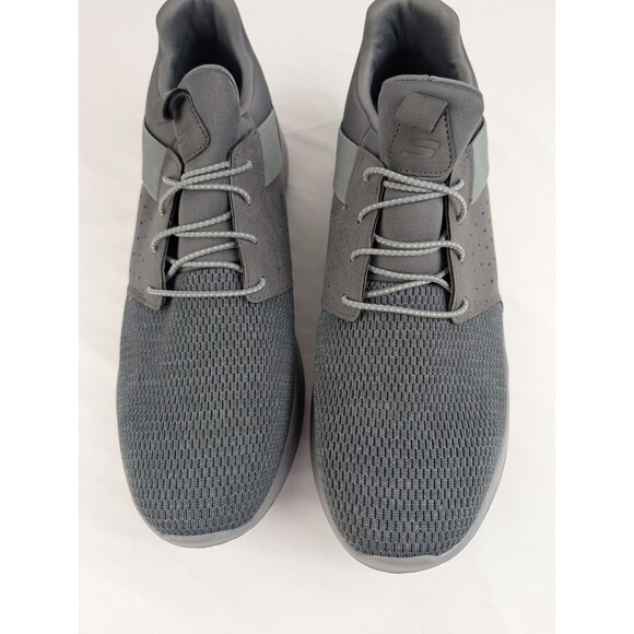 Men\'s Size 14 Skechers Classic Fit Air-Cooled Memory Foam Sneakers Gray main image 6